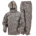 FROGG TOGGS Men's All Sport Suit Rainwear, Mossy Oak Bottomland, S UK