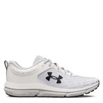 Under Armour UA Charged Assert 10 Men's Running Shoes, WHT/BLK, 11