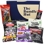 Liquorice Sweets Gift Set Hamper Box from The Bundle Hut: Includes Liquorice Allsorts, Liquorice Flyers, Red Liquorice, Liquorice Toffee & more, 1.2kg (Blue Box)