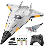 DEERC RC Plane for Adults,4CH EDF Remote Control Airplane Twin Ducted Fans