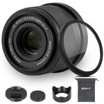 VILTROX 40mm F2.5 f/2.5 Z-Mount Lens with Lens Filter, Auto Focus Prime Lightweight Full Frame Lens for Nikon Z-Mount Cameras Z5 Z50 Z6 Z6II Z7 Z7II ZFC Z30 Z9 Z8