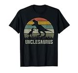 T-rex Dino 1 Kid Rawr Uncle Shirts, Fun Unclesaurus Dinosaur T-Shirt