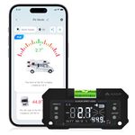 ALAZUR RV Leveling System, Bluetooth Wireless Camper Leveler with User-Friendly App, Real-Time RV Leveling & Trailer Leveling System, Travel Trailer Level, Beach Lane RV Leveling for Campers