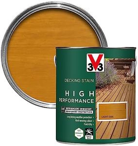 V33 High Performance Decking Stain Light Oak 2.5L