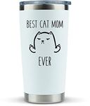 Cat Mom Gifts for Women - Travel Mugs/Tumbler - 20oz Mug for Coffee/Tea-Funny Gifts for Cat Themed Things, Lovers, Crazy Cat Lady Gift