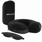 bonmedico Ergonomic Neck Cushion, Travel Cushion and Crescent-Shaped Cushion, Travel Pillow Ideal for Travelling, Driving, and for Home and Office use