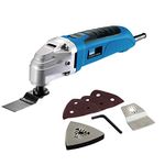 Draper 300W Oscillating Multi Tool Multi Function Sanding, Cutting and Scraping Power Tool with Accessories