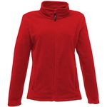 Regatta Women Full-Zip Micro Fleece Jacket - Classic Red, Size 10