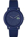 Lacoste Analogue Quartz Watch for Men with Navy Blue Silicone Bracelet - 2011172