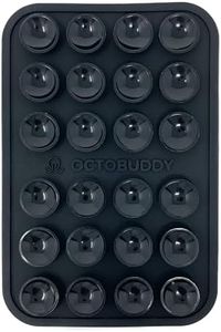 OCTOBUDDY Classic - Silicone Suction Phone Case Adhesive Mount - Hands-Free, Strong Grip Holder for Selfies & Videos - iPhone & Android Compatible - 2.25″ x 3.25″, Darth Vader