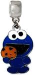 Heavens Jewelry COOKIE MONSTER CHARM SESAME STREET CHARM ADD TO NECKLACE CLOTHING ACCESSORY PET COLLAR DIY ETC.