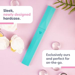 Bona Fide Beauty Czech Glass Nail File – Green Violet, Hardcase
