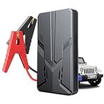 Portable Car Jump Starter, 30000mah Car Battery Booster Jump Starter Power Bank, 12v Auto Jump Box with Led Light, Portable Booster Pack/Jump Starter Starting Device for Trucks, SUV (Black)