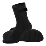 MOVOYEE Neoprene Socks Men Water Socks for Women, Antislip Sand Soccer Socks Youth Beach Socks Volleyball, Diving Boots 3 mm Dive Socks Snorkeling Swim Surfing Kayaking Fin Sports Wetsuit Booties XL