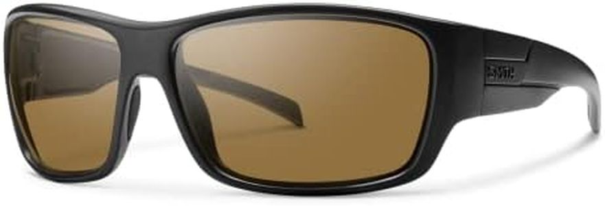 Smith Optics Elite Frontman Tactical Sunglass, Polarized Brown, Black