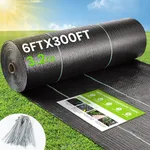 Weed Barrier Fabric, 6x300ft Landsc