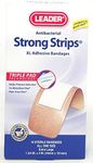 LEADER StrongStrips Adhesive Bandages, XL, 10 Count Per Box