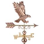 Good Directions 1979P Majestic Eagle Weathervane, Pure Copper