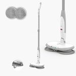 Nexlev Cordless Electric Spin Mop Swipe+| 180RPM Power Motor | 50 min use time| 200ml Tank| One Click Water Spray| 2000mAh Battery | Type C| LED Headlights| Washable mop Pads |SPM-01