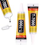 2 PCS Upgrade T7000 Super Glue Phone Screen Glue, Phone Glue, Black Glue, Tyre Glue, Jewellery Glue - Multi-function Adhesive for Phone Jewelry Glass Wood Metal Fabric Crafts