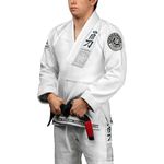 Hayabusa Goorudo 3 Gold Weave Jiu Jitsu Gi - White, A4