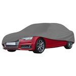 ICover - Deluxe Outdoor Car Cover Waterproof - 210gsm Full Body Winter Cover with Soft Anti-Scratch Layer - Available in S - XXL & 4x4 Sizes (Large)