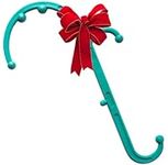 LiBa Back, Neck and Foot Massager for Trigger Point Fibromyalgia Pain Relief and Self Massage Hook Cane Therapy, Back Scratcher, Teal