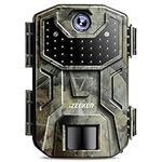 iZEEKER Trail Camera 32MP 1080P, Trail Cameras with 940nm No Glow Infrared LEDs, Game Camera with Night Vision Motion Activated IP66 Waterproof for Wildlife Watching Indoor Security