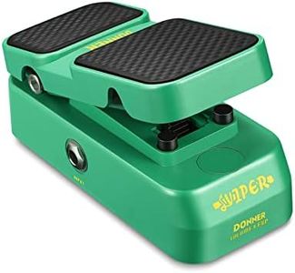 Donner Viper Passive Volume Pedal Mini Expression Guitar Effect Pedal 2 in 1