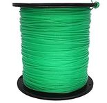 KAKO 080 Trimmer Line Round Weed Wacker String .080-Inch-by-1200-ft-3Lb Commercial Grade Round String Trimmer Line, Weed Eater String .080 Fits Most String Trimmer(Green)