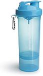 Smartshake Slim Shaker, 500 ml Capacity, Blue