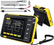 【Upgraded Model with 10X Prode] Digital Oscilloscope DSO152, Handheld Portable Automotive Oscilloscope with 2.8 inch TFT, 2.5MS/s High Sampling Rate, 200KHz Bandwidth