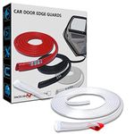 LEADTOPS Car Door Edge Guards, 16.4FT 5M U Shape Moulding Rubber Edge Trim Car Door Protector Guard Clear