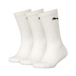 Puma Unisex Kids Crew Socken, White, 38 UK