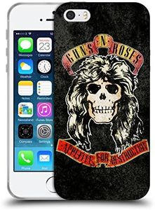 Official Guns N' Roses Adler Vintage Soft Gel Case Compatible for Apple iPhone 5 / iPhone 5s / iPhone SE 2016