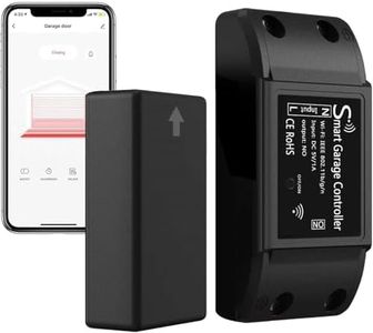 AGSHOME Wireless Smart Wi-Fi Garage Door Opener TUYA and Smart Life APP Real-time Monitoring, DIY Home Security
