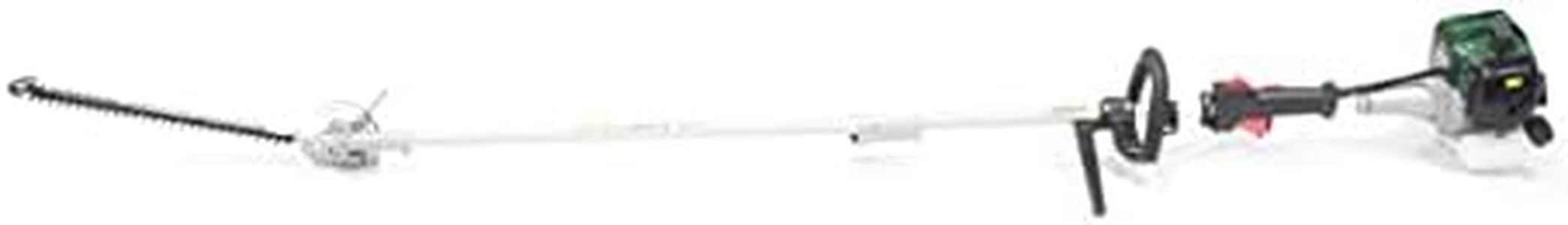 Webb WEPHT26 26cc Long Reach Petrol Pole Hedgetrimmer with Dual Action Blades - 3 Year Guarantee