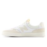 New Balance mens 300 V3 Court, White/Sea Salt/Linen, 13