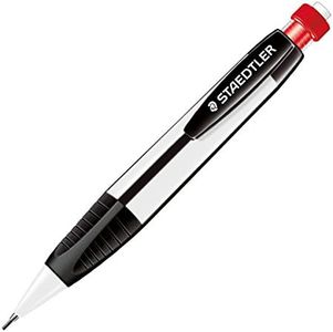 Staedtler 771-0 Mechanical Pencil, 0.05 inch (1.3 mm), Triangle Shaft, White