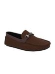 Big Fox Knitted | Flexible | Durable Buckle Loafers for Men (Brown)