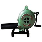 SIMOND STORE Hand Crank Blacksmithing Forge Blower, Cast Aluminum Manual Mini Blower for Farrier Blacksmith Coal Forge Firepot BBQ Outdoor Cooking Camping