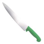 Ever Blade Professional Japanese Steel Chef Cooks Knife Colour Coded Handle (Green, 8inch (200mm))