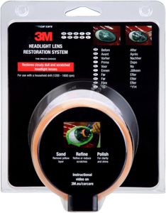 3M Headlight Restoration Kit – Lens Cleaning & Polishing System