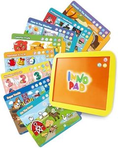 BEST LEARNING INNO PAD Smart Fun Lessons - Educational Tablet Toy to Learn Alphabet, Numbers, Colors, Shapes, Animals, Transportation, Time for Toddlers Ages 2 to 5 Years Old