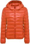 Flygo Women's Lightweight Hooded Do