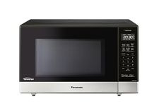 Panasonic NNST676SC Genius Mid-Size Inverter Microwave Oven, 14 Auto Cook Menus, Child Lock, Stainless Steel