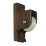 Eder Flag Pulley for Vertical Wall Mount Bronze Finish