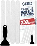 Odrix XXL 12 Inch Bathtub Stickers, 28PCS Anti Slip Shower Floor Strips