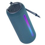 boAt Stone Spinx Pro Bluetooth Speaker with 20 W RMS Sound, Up to 8 hrs of Playtime, BTv5.0, Built-in Mic, RGB LEDs, TWS Feature, TF Card, AUX Port & USB Type-C Port(Tropical Blue)