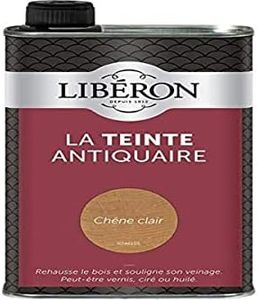 Libéron Teinte antiquaire pour meubles et objets, Chêne clair, 0,5L
